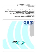 ETSI TS 100585-V6.0.0 30.4.1999