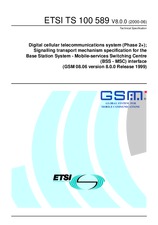 ETSI TS 100589-V8.0.0 30.6.2000