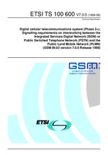 ETSI TS 100600-V7.0.0 13.8.1999