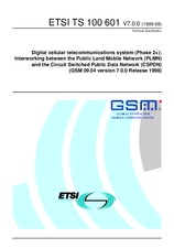 Náhled ETSI TS 100601-V7.0.0 13.8.1999