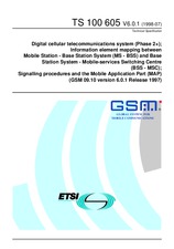 ETSI TS 100605-V6.0.1 31.7.1998