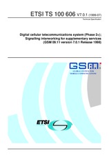 ETSI TS 100606-V7.0.1 30.7.1999