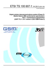 ETSI TS 100607-1-V4.29.0 30.9.2001