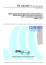 ETSI TS 100607-1-V5.1.0 30.5.1997