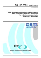 Náhled ETSI TS 100607-1-V5.4.0 28.2.1998