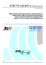 ETSI TS 100607-3-V4.33.0 13.7.2001