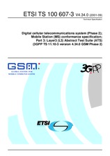 ETSI TS 100607-3-V4.34.0 30.9.2001