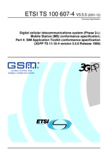 ETSI TS 100607-4-V5.5.0 31.12.2001