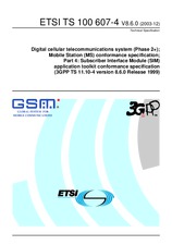 ETSI TS 100607-4-V8.6.0 31.12.2003