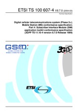 ETSI TS 100607-4-V8.7.0 31.3.2004