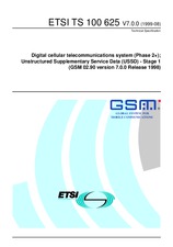 ETSI TS 100625-V7.0.0 13.8.1999