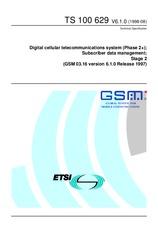 ETSI TS 100629-V6.1.0 31.8.1998