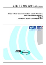 ETSI TS 100629-V6.4.0 30.8.1999