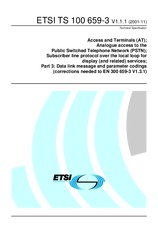 ETSI TS 100659-3-V1.1.1 6.11.2001