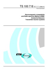 Norma ETSI TS 100718-V1.1.1 26.1.1999 náhled