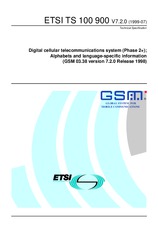 ETSI TS 100900-V7.2.0 30.7.1999