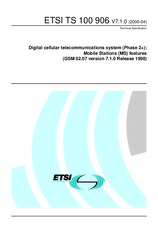 ETSI TS 100906-V7.1.0 28.4.2000