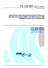 ETSI TS 100907-V6.0.1 31.7.1998