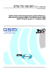 ETSI TS 100907-V7.1.1 30.6.2002