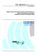 Náhled ETSI TS 100910-V6.0.0 30.1.1998