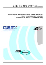 ETSI TS 100910-V7.5.0 12.10.2001