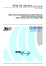 ETSI TS 100910-V8.6.0 25.6.2001