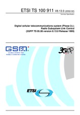 ETSI TS 100911-V8.13.0 26.2.2002