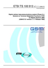 ETSI TS 100913-V7.1.1 30.7.1999