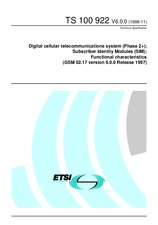 ETSI TS 100922-V6.0.0 29.11.1998