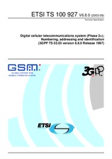 Náhled ETSI TS 100927-V6.8.0 30.9.2003