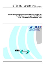 ETSI TS 100927-V7.1.0 30.7.1999