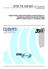 Náhled ETSI TS 100927-V7.7.0 30.6.2002