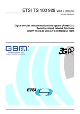 ETSI TS 100929-V8.3.0 30.6.2006