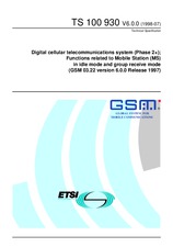 ETSI TS 100930-V6.0.0 31.7.1998