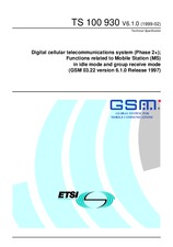 Náhled ETSI TS 100930-V6.1.0 26.2.1999