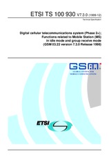 Náhled ETSI TS 100930-V7.3.0 31.12.1999