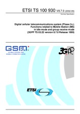ETSI TS 100930-V8.7.0 20.9.2002