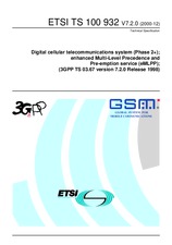 ETSI TS 100932-V7.2.0 31.12.2000