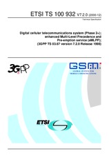 Náhled ETSI TS 100932-V7.2.0 31.12.2000