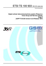 Náhled ETSI TS 100933-V6.3.0 25.6.2001