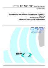 ETSI TS 100936-V7.0.0 13.8.1999