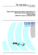 ETSI TS 100939-V6.1.0 31.7.1998