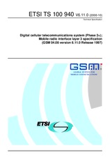 ETSI TS 100940-V6.11.0 27.10.2000