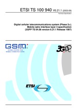ETSI TS 100940-V6.21.1 17.9.2003