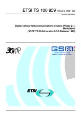 Náhled ETSI TS 100959-V8.3.0 13.7.2001