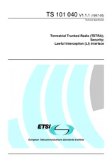 Náhled ETSI TS 101040-V1.1.1 15.5.1997