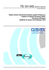 ETSI TS 101045-V6.0.0 30.4.1999