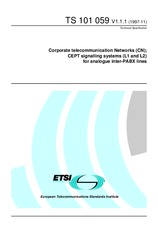 ETSI TS 101059-V1.1.1 30.11.1997