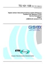 Náhled ETSI TS 101108-V5.0.0 15.11.1997