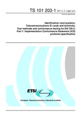 ETSI TS 101203-1-V1.1.1 31.7.1997